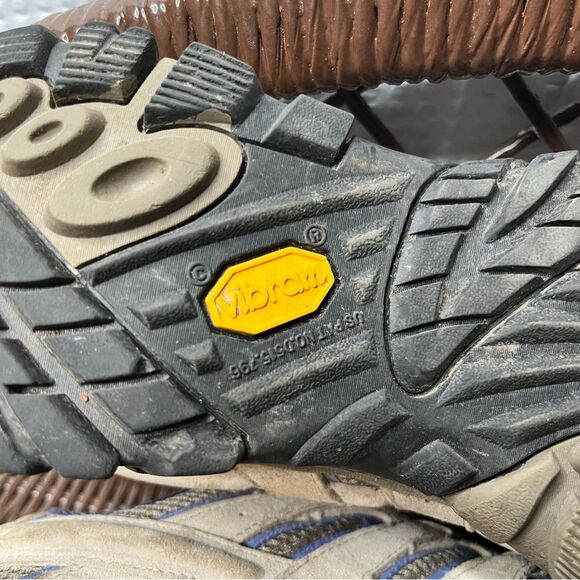 Merrill Moab 2 Ventilator Leather/Mesh Vibram Hiking Shoes Size 8.5 - Picture 2 of 8